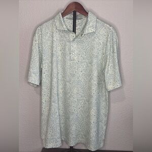 Iron Oak The " Ladera "  Cowboy Polo Shirt  Pearl Snap Shirt  Men’s  Large